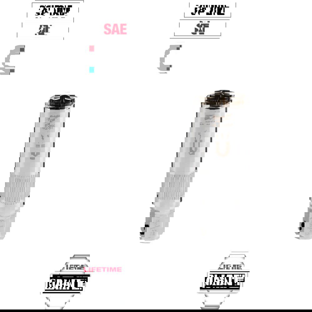 Hand Sockets; Socket Type: Spark Plug Socket ; Socket Size (Inch): 13/16 ; Drive Size: 3/8 ; Drive Style: Square ; Number Of Points: 6 ; Overall Length (Decimal Inch): 2.6800